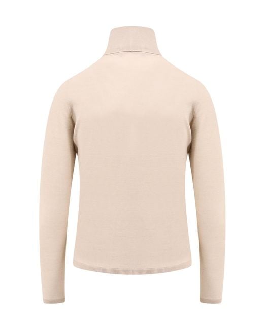 Max Mara Natural Adda Turtleneck Long-Sleeved Jumper