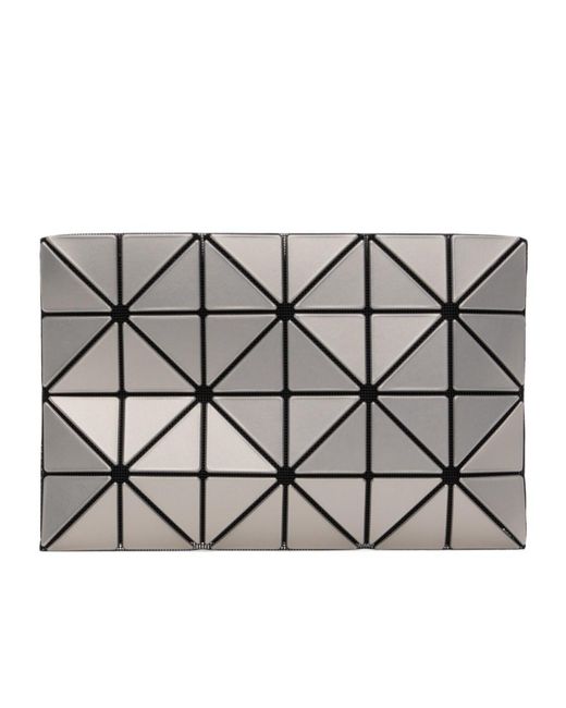 Issey Miyake Gray Lucent Clutch