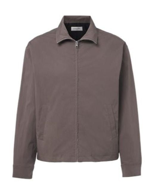 FRAME Brown Cotton-Blend Jacket for men