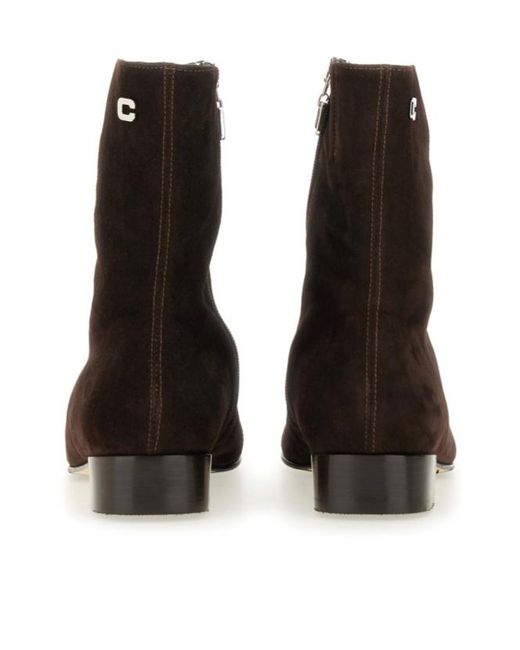 CAREL PARIS Brown Carel Aiglon Ankle Boots