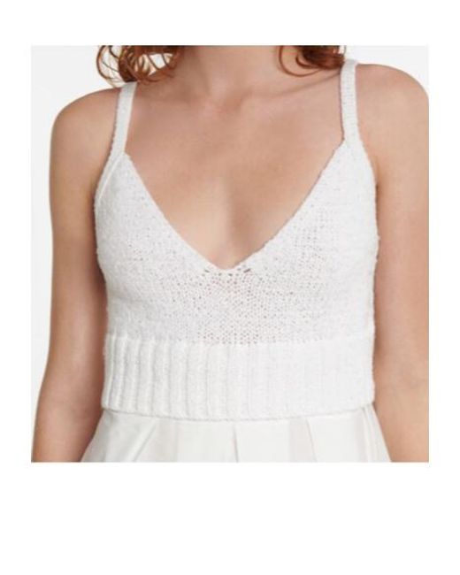 Altuzarra White Lysandra Embellished Midi Dress