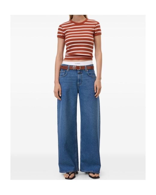 Closed Blue Flared Denim Jeans