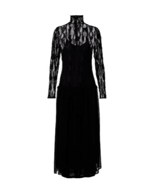 Ulla Johnson Black Lace Dress