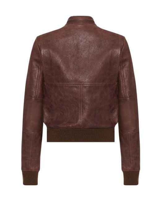 The Row Brown Bader Jacket