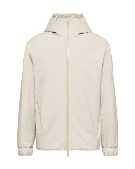 Moncler White Trelatete Hooded Down Jacket for men