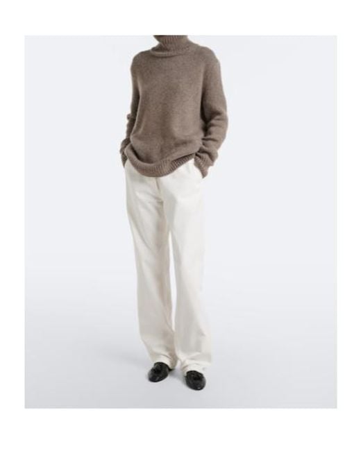 The Row Black Caden Loafers