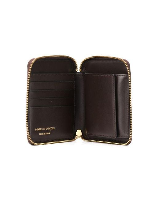 Comme des Garçons Brown Comme Des Garçons Wallet Classic Zipped Wallet for men