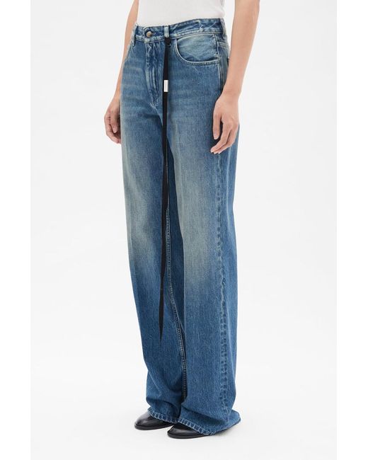 Ann Demeulemeester Blue Vive 5-Pocket Jeans
