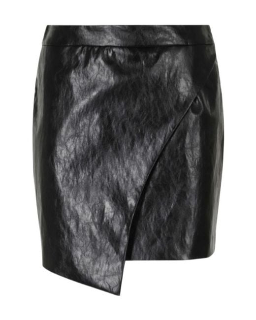 FEDERICA TOSI Black Asymmetrical Skirt