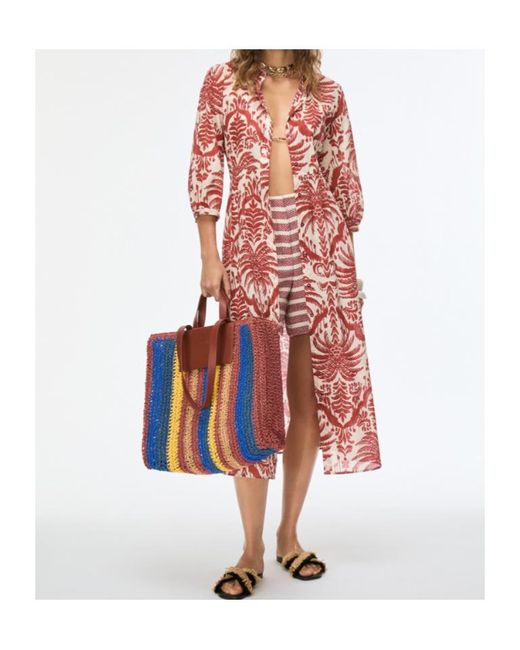 iBlues Flared, Figure-Skimming Dress
