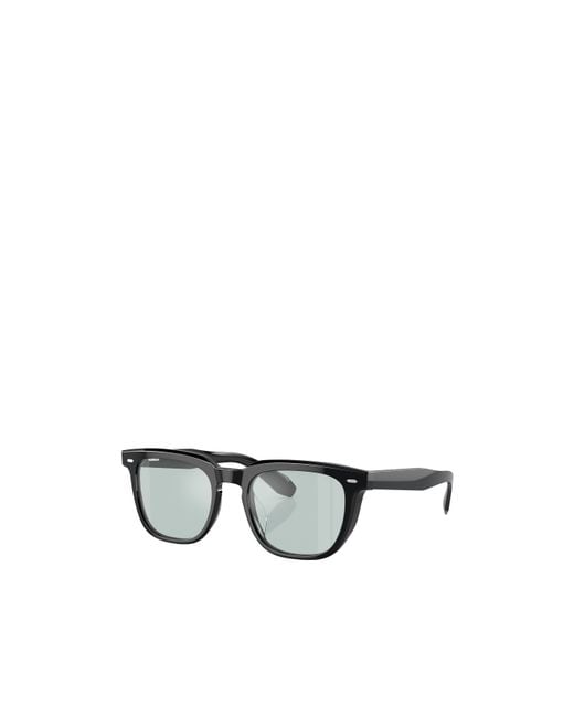 Oliver Peoples White Square-Frame Sunglasses for men