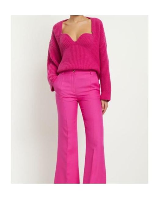 Valentino Pink Long Sleeve Sweater