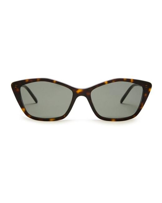 Saint Laurent Metallic Cat-Eye Sunglasses