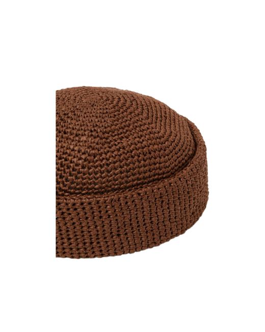 Loro Piana Brown Doroteo Hat for men