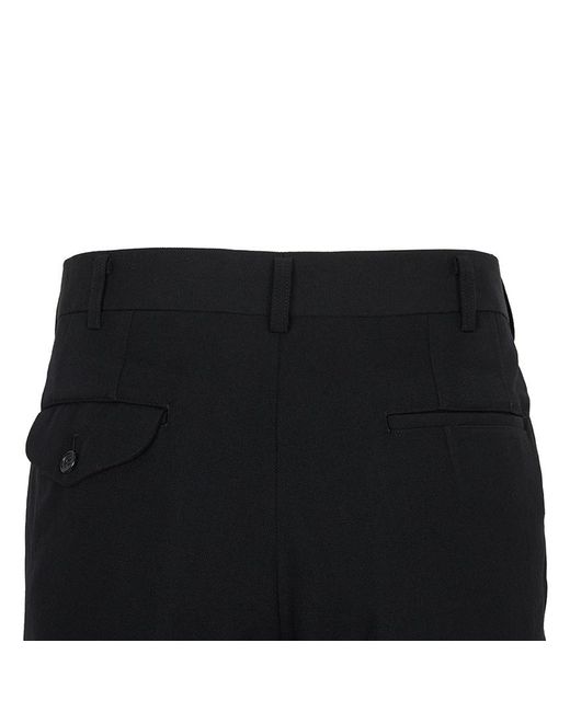 Comme des Garçons Black Comme Des Garçons Homme Plus Zip Detailed Pants for men