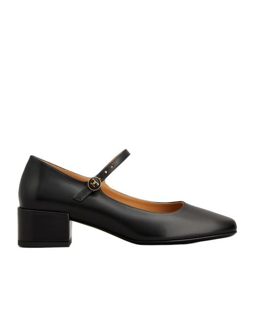 Tod's Black Mary Jane Pumps