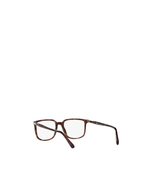 Persol White Square-Frame Glasses for men