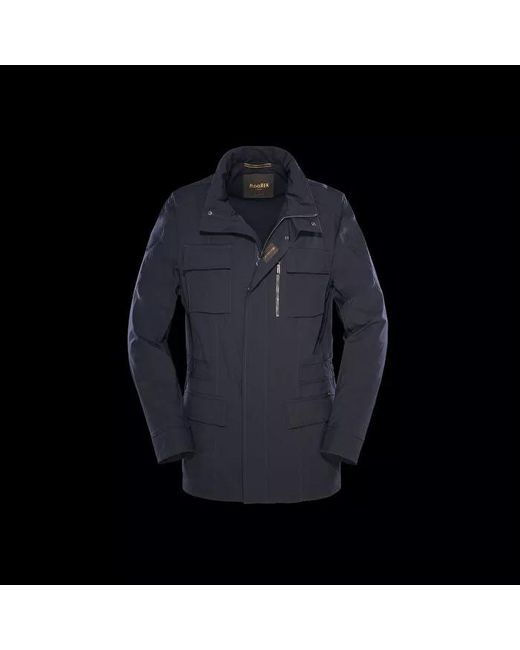 Moorer Blue Manolo Utility Jacket for men