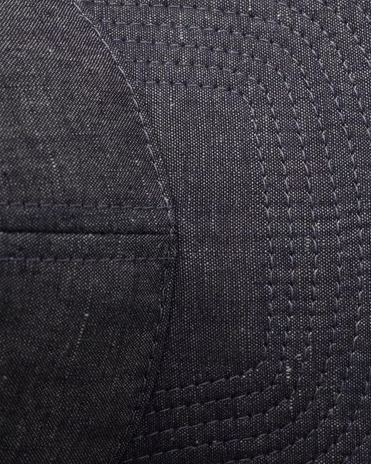 Prada Blue Denim Baseball Cap