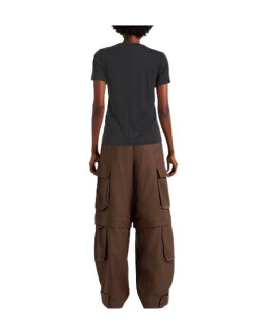 Rag & Bone Black Basic Solid Short-Sleeve T-Shirt