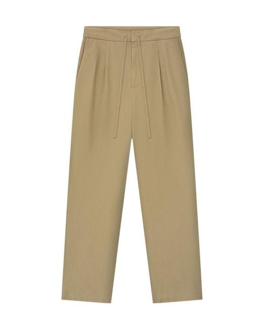 Fear Of God Men's Natural Pleated Drawstring Pants