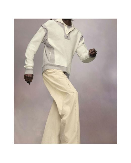 Maison Margiela White Décortiqué Sweatshirt