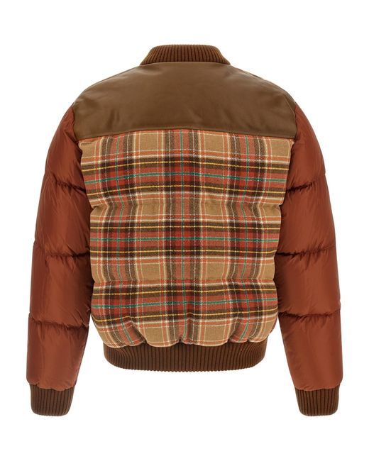 DSquared² Brown 'D2 Upside Down' Bomber Jacket for men