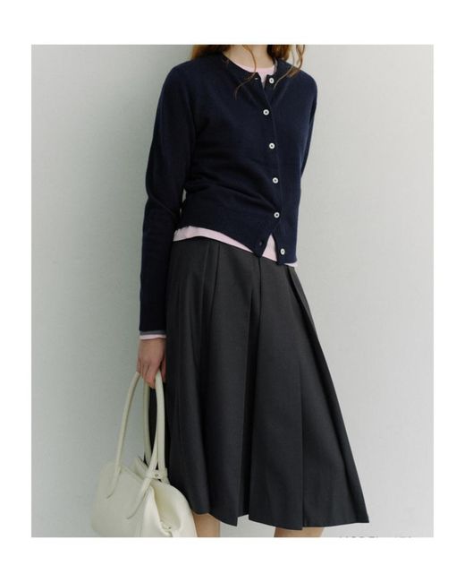 DUNST Blue Long-Sleeve Cardigan