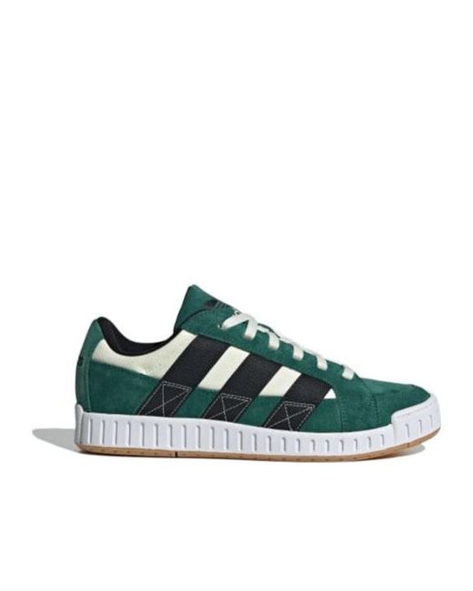 Adidas Originals Green Lwst Logo-Embroidered Sneakers for men