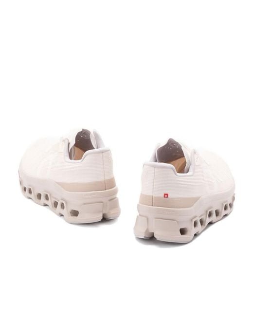 On Shoes Natural Cloudmonster Void Sneakers for men