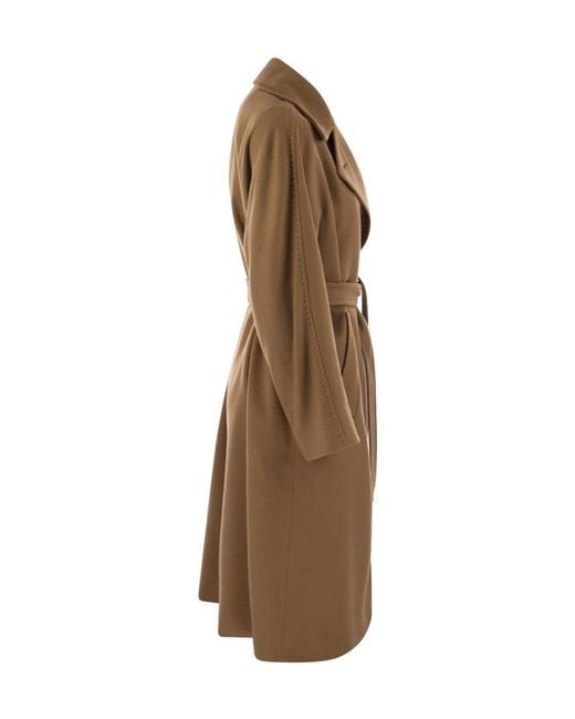 Weekend by Maxmara Brown Cashmere Coat