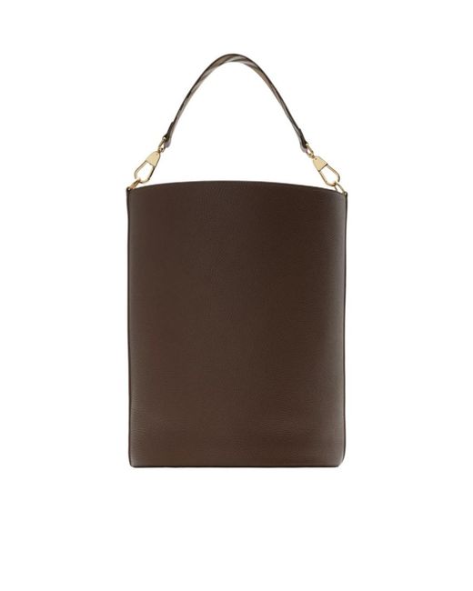 Burberry Brown Medium Bucket Shoulder Bag