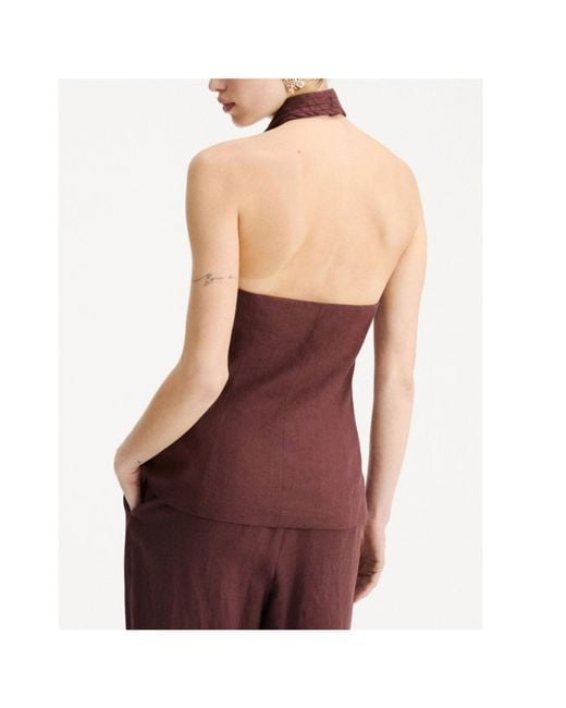 Marella Red Criss-Cross Gilet