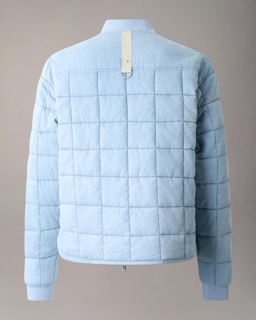 Moose Knuckles Blue Transit Liner Jacket for men