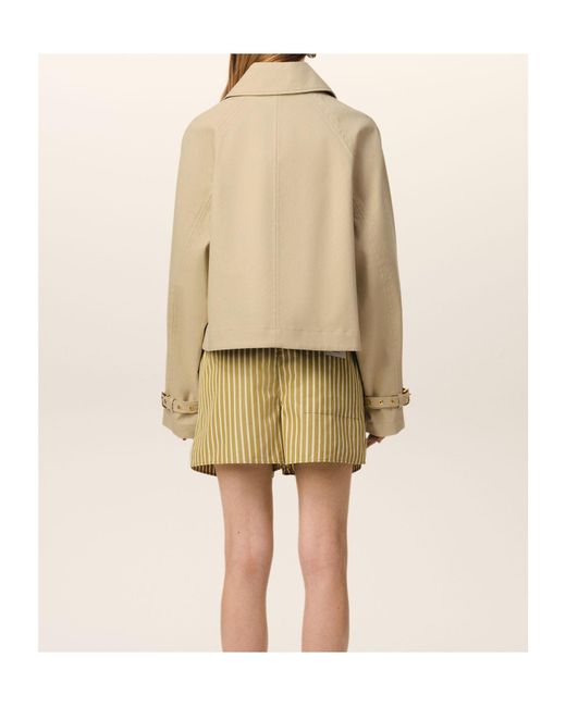 AMI Natural Buttoned Jacket