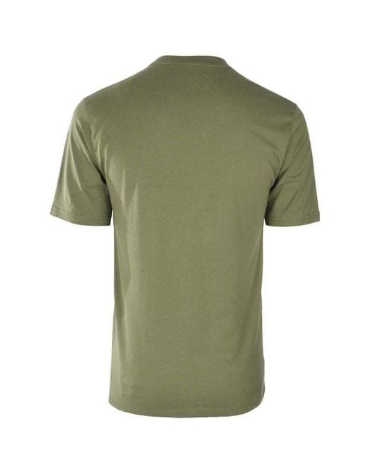 Moschino Green T-Shirt With Round Neck And Short Sleeves for men