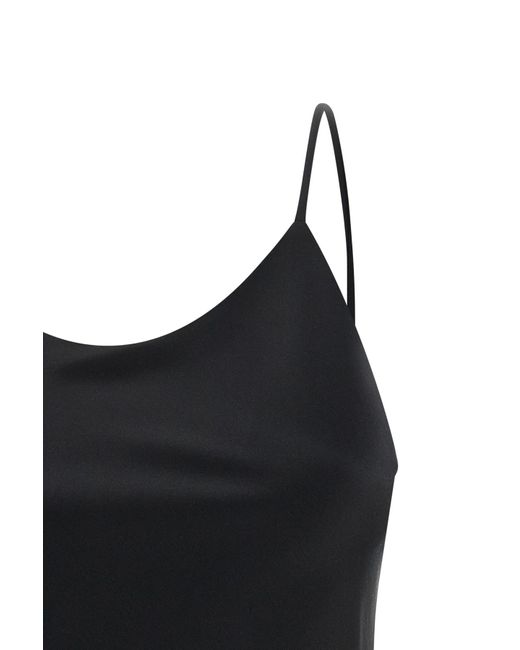 Max Mara Black Ontano Sleeveless Top