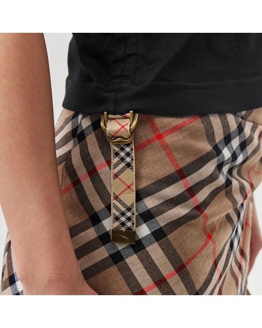 Burberry Black Solid Color Crew Neck Short Sleeve