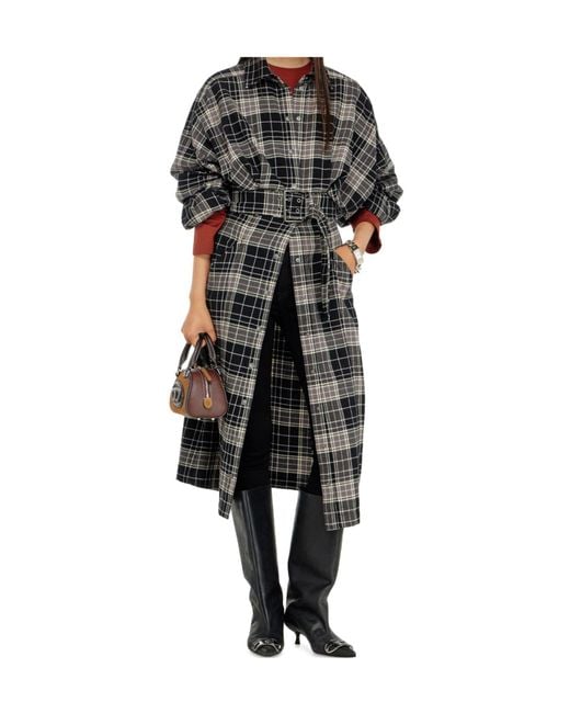 DIESEL Gray Midi Dress