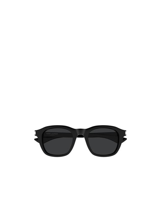 Saint Laurent Black Full-Rim Sunglasses for men