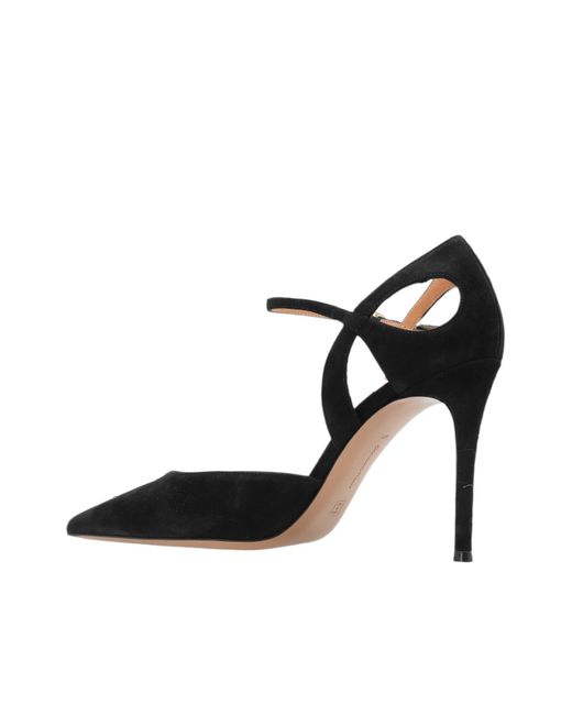 Gianvito Rossi Black Camnero Strappy Heeled Pumps