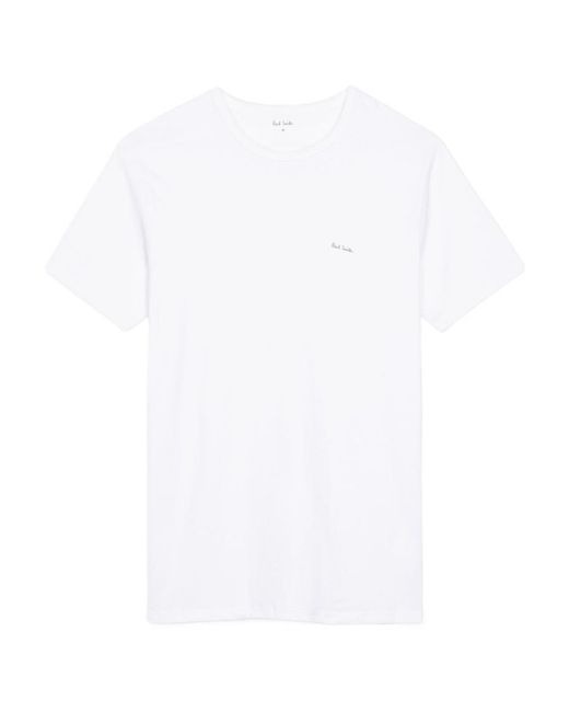 Paul Smith Blue 5 Pack Crewneck T-Shirt for men