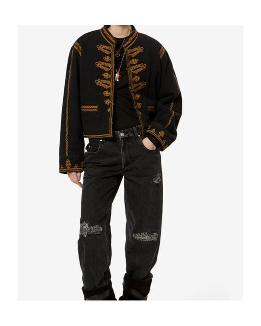 Isabel Marant Black Emalia Jacket