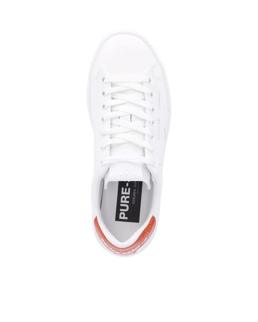 Golden Goose Deluxe Brand White Star Patch Low-Top Sneakers