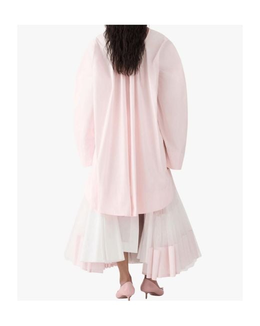Jacquemus Pink Long Sleeve Dress