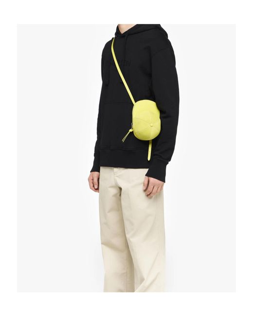 J.W. Anderson Black Jw Anderson Logo Embroidery Hoodie for men