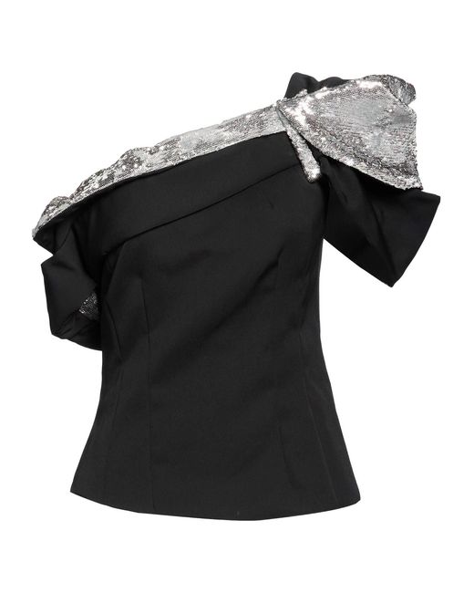 Isabel Marant Black Plain Colour Top
