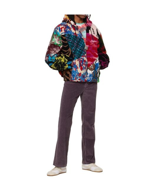 Chopova Lowena Multicolor Patchwork Oversized Hoodie for men