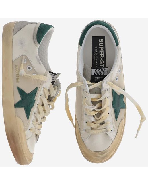 Golden Goose Deluxe Brand Multicolor Super Star Penstar Double Quarter Sneakers for men