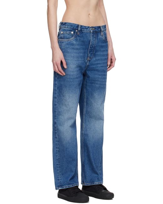 Studio Nicholson Blue Denjo Jeans